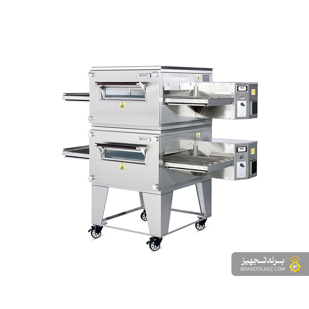 فر پیتزا صنعتی دو طبقه دهنه ۸۵