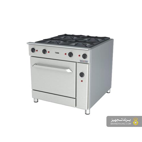 اجاق گاز چهار شعله فردار صنعتی