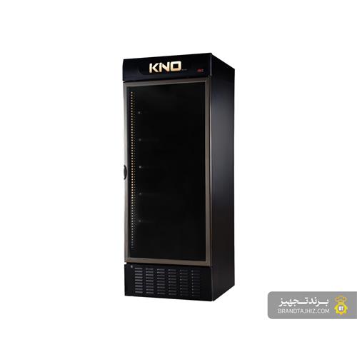 یخچال ویترینی تک درب مشکی کینو (KINO) - مدل KR680 BL