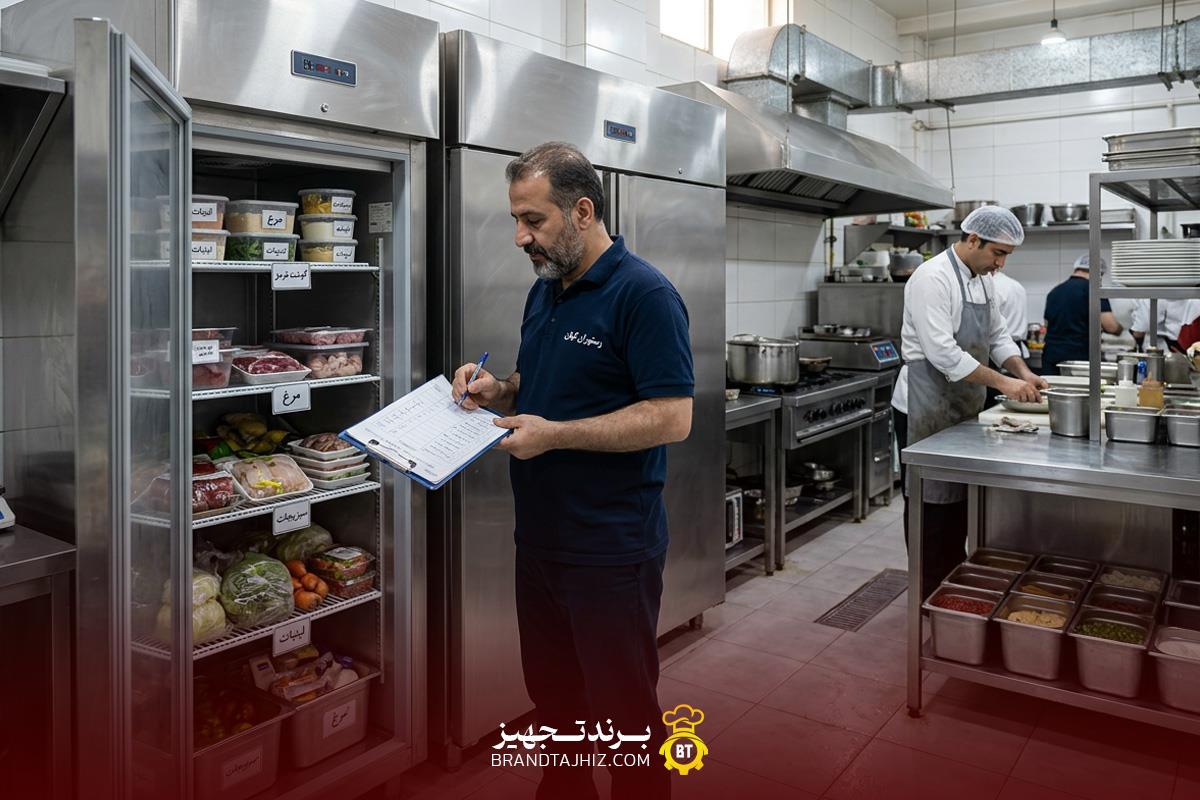 انتخاب ظرفیت مناسب یخچال و فریزر برای رستوران، فست فود و کافی شاپ