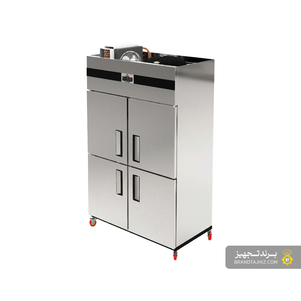 یخچال ایستاده چهار درب استیل BT - مدل FE4