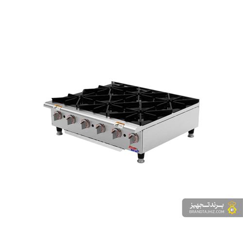 اجاق گاز رومیزی 6 شعله BT - مدل Hot Plates