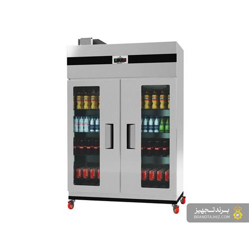 یخچال ایستاده دو درب استیل BT - مدل YE2