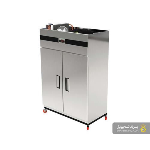 فریزر ایستاده دو درب استیل BT - مدل FE2