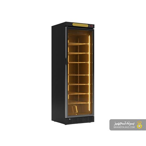 یخچال ایستاده ویترینی تک درب استیل BT - مدل YEN1