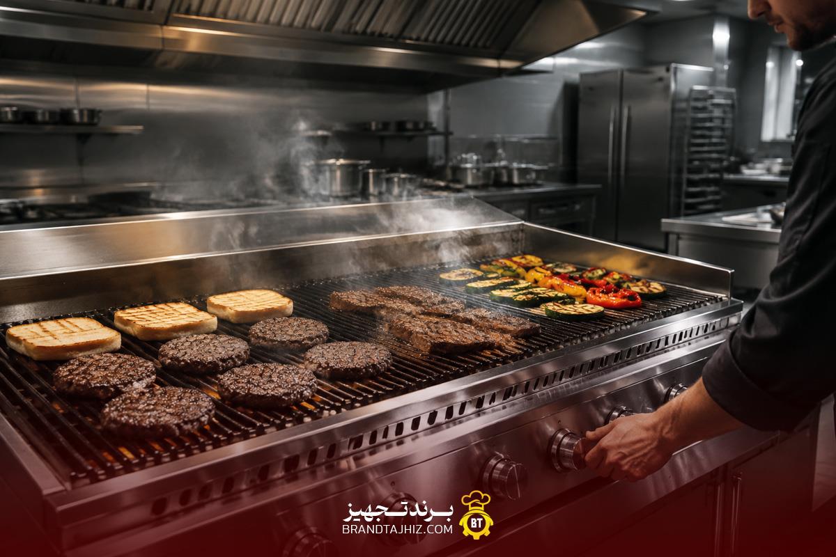 اجاق گریل صنعتی