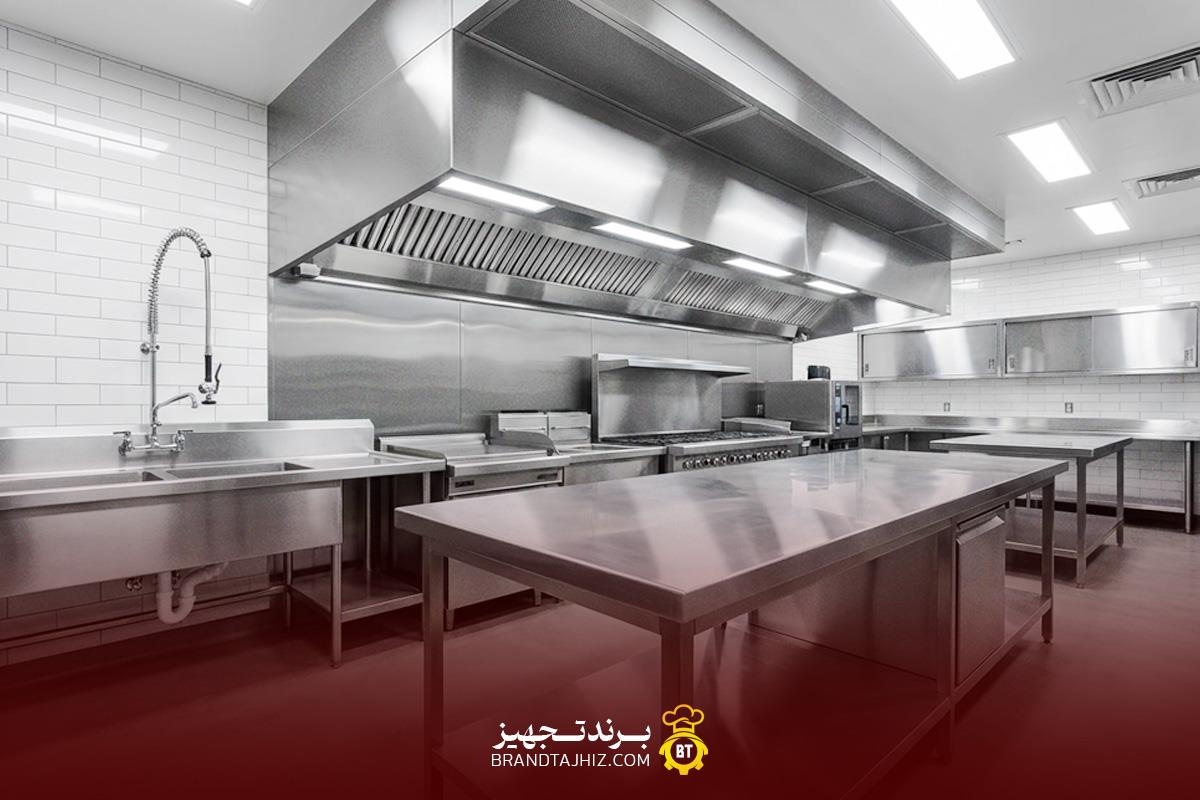 تجهیزات استیل آشپزخانه صنعتی