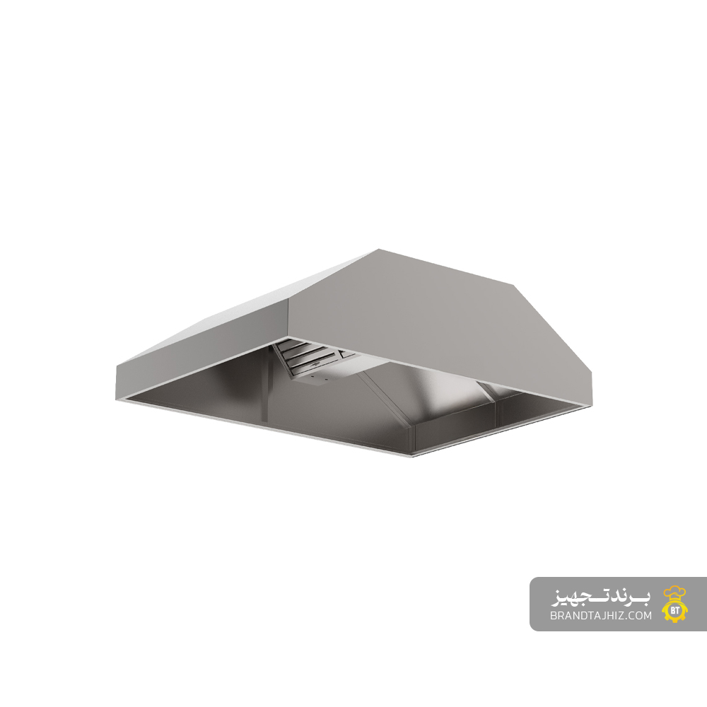 هود تک جداره مرکزی شیبدار