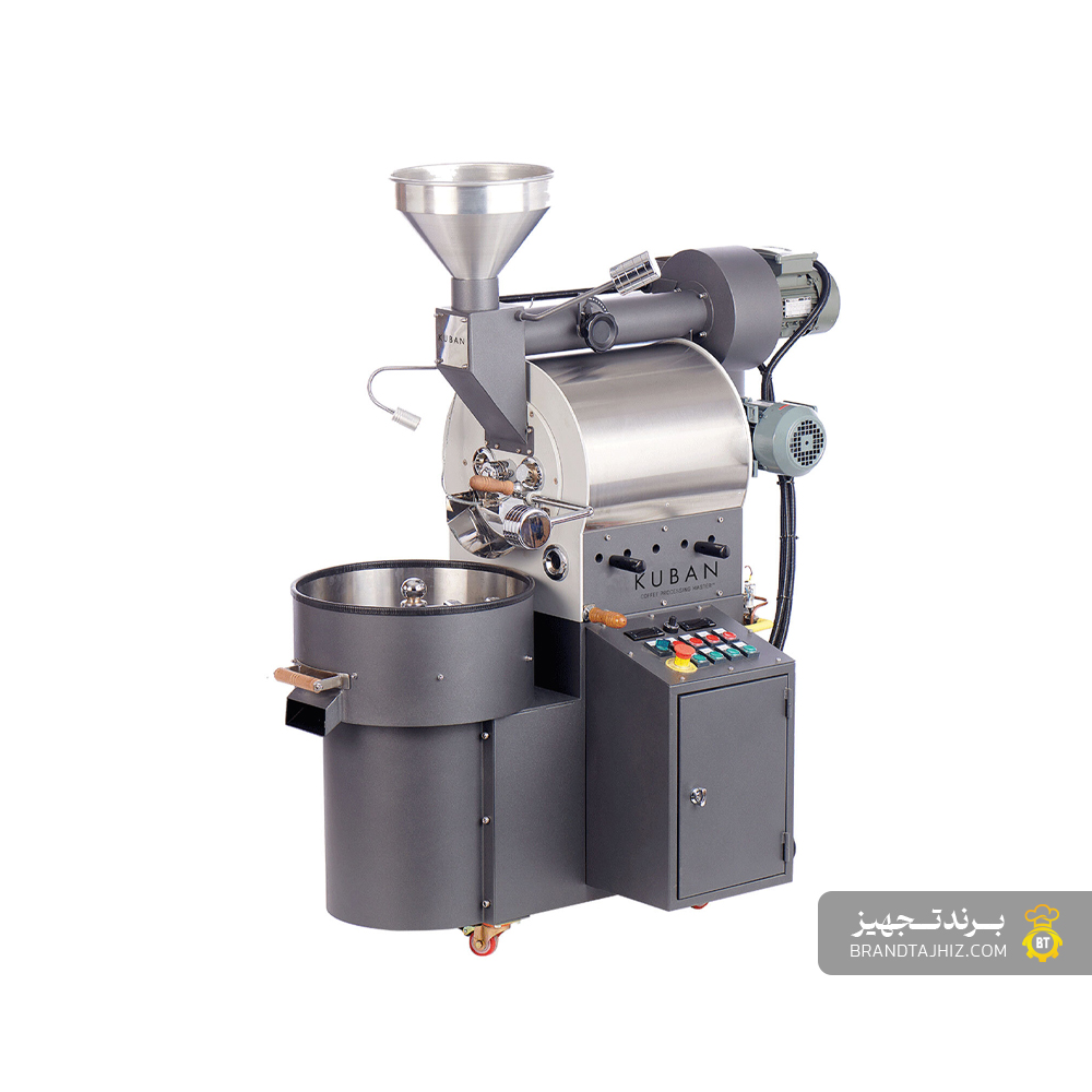 دستگاه رست قهوه 3 کیلویی نیمه اتومات کوبان (KUBAN)